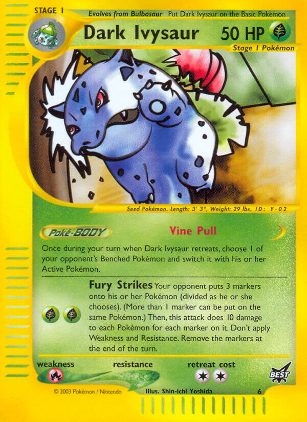 Dark Ivysaur (6) [Best of Promos] | Eastridge Sports Cards & Games