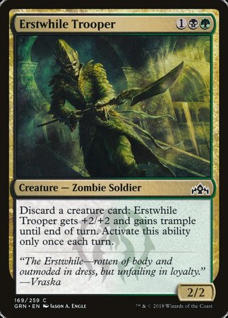 Erstwhile Trooper [Guilds of Ravnica] | Eastridge Sports Cards & Games