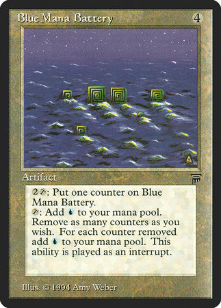 Blue Mana Battery [Legends] | Eastridge Sports Cards & Games