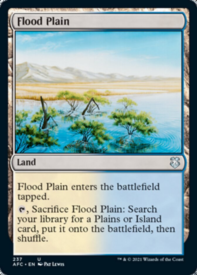 Flood Plain [Dungeons & Dragons: Adventures in the Forgotten Realms Commander] | Eastridge Sports Cards & Games
