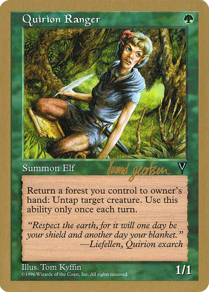 Quirion Ranger (Svend Geertsen) [World Championship Decks 1997] | Eastridge Sports Cards & Games