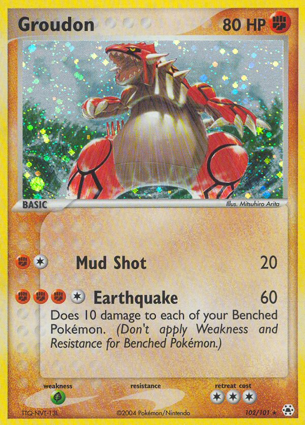 Groudon (102/101) [EX: Hidden Legends] | Eastridge Sports Cards & Games