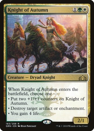 Knight of Autumn [Guilds of Ravnica Promos] | Eastridge Sports Cards & Games