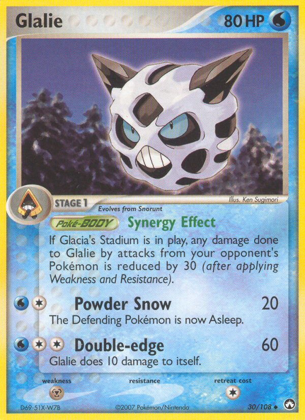 Glalie (30/108) [EX: Power Keepers] | Eastridge Sports Cards & Games