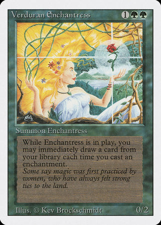 Verduran Enchantress [Revised Edition] | Eastridge Sports Cards & Games