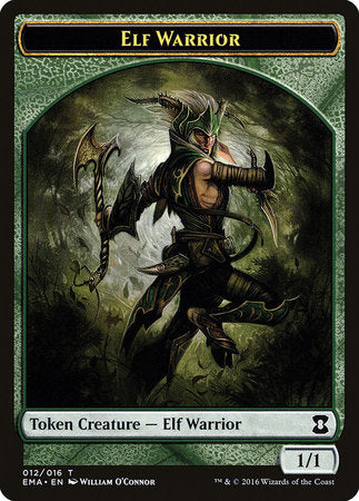 Elf Warrior Token [Eternal Masters Tokens] | Eastridge Sports Cards & Games