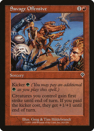 Savage Offensive [Invasion] | Eastridge Sports Cards & Games