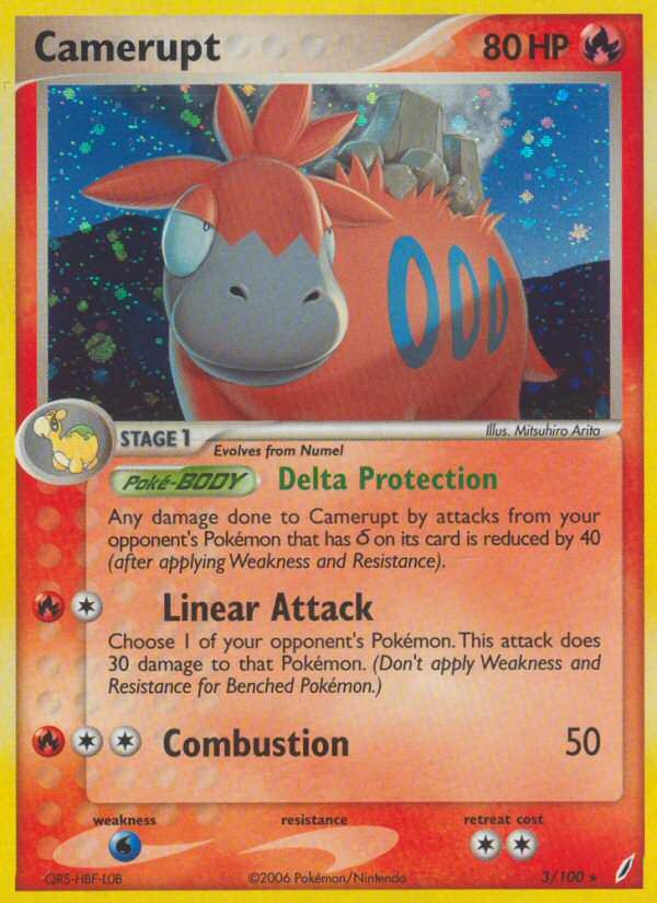 Camerupt (3/100) [EX: Crystal Guardians] | Eastridge Sports Cards & Games