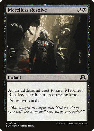 Merciless Resolve [Shadows over Innistrad] | Eastridge Sports Cards & Games