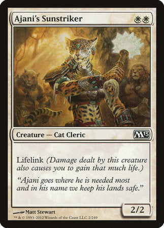 Ajani's Sunstriker [Magic 2013] | Eastridge Sports Cards & Games