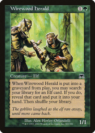 Wirewood Herald [Onslaught] | Eastridge Sports Cards & Games