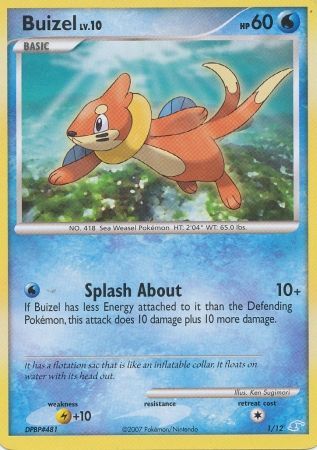 Buizel (1/12) [Diamond & Pearl: Trainer Kit - Manaphy] | Eastridge Sports Cards & Games