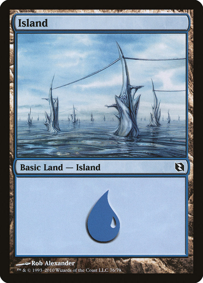 Island (76) [Duel Decks: Elspeth vs. Tezzeret] | Eastridge Sports Cards & Games