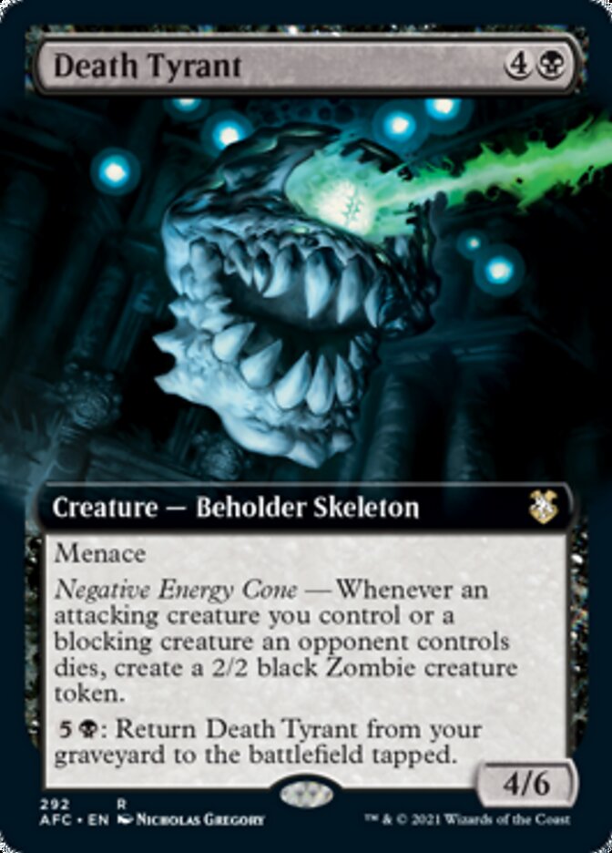 Death Tyrant (Extended) [Dungeons & Dragons: Adventures in the Forgotten Realms Commander] | Eastridge Sports Cards & Games