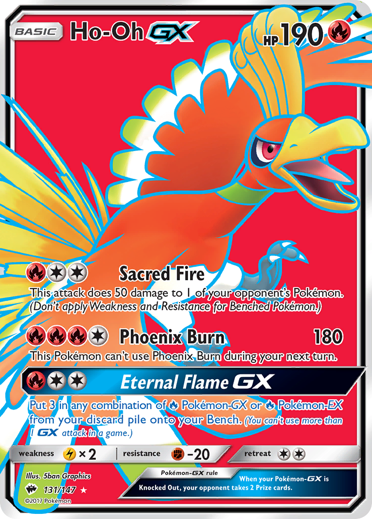 Ho-Oh GX (131/147) [Sun & Moon: Burning Shadows] | Eastridge Sports Cards & Games