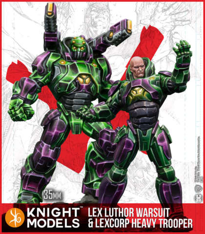 DC Multiverse- Lex Luthor Warsuit & Heavy Trooper (Resin) | Eastridge Sports Cards & Games