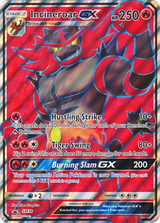 Incineroar GX (SM38) (Jumbo Card) [Sun & Moon: Black Star Promos] | Eastridge Sports Cards & Games