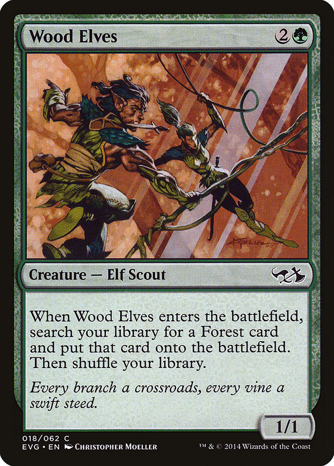 Wood Elves (Elves vs. Goblins) [Duel Decks Anthology] | Eastridge Sports Cards & Games