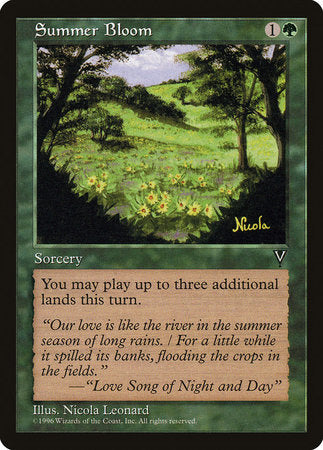 Summer Bloom [Visions] | Eastridge Sports Cards & Games