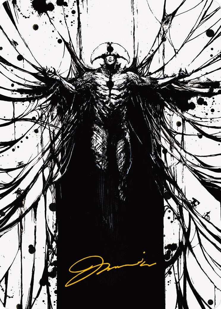 Sinew Dancer Art Card (Gold-Stamped Signature) [Phyrexia: All Will Be One Art Series] | Eastridge Sports Cards & Games