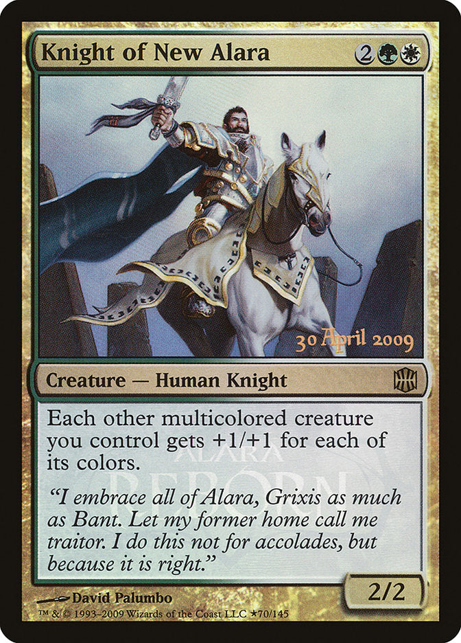 Knight of New Alara (Launch) [Alara Reborn Promos] | Eastridge Sports Cards & Games