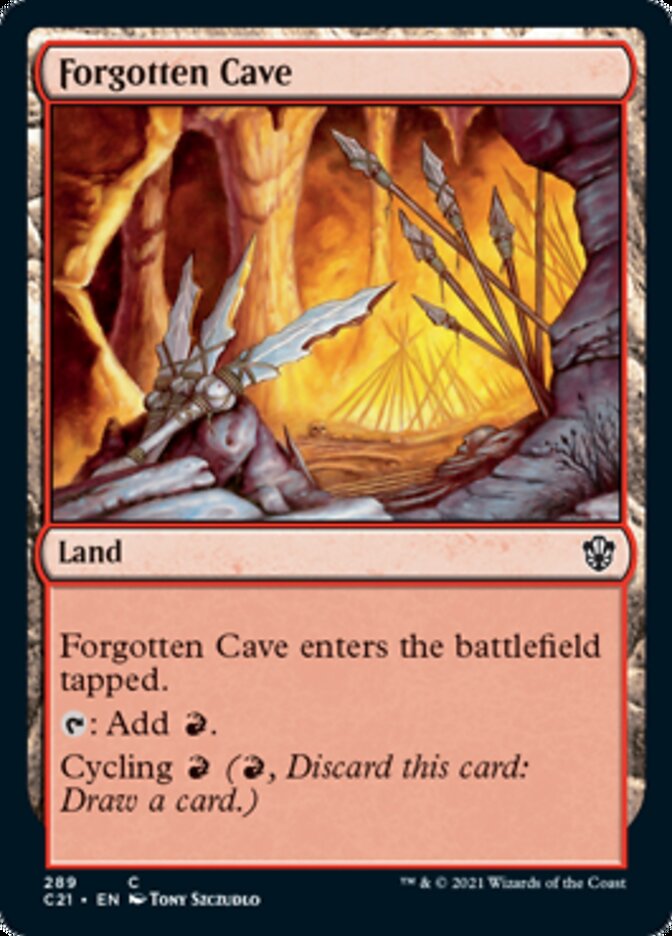 Forgotten Cave [Commander 2021] | Eastridge Sports Cards & Games