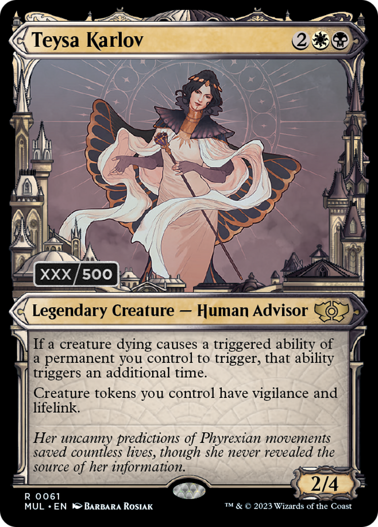 Teysa Karlov (Serialized) [Multiverse Legends] | Eastridge Sports Cards & Games