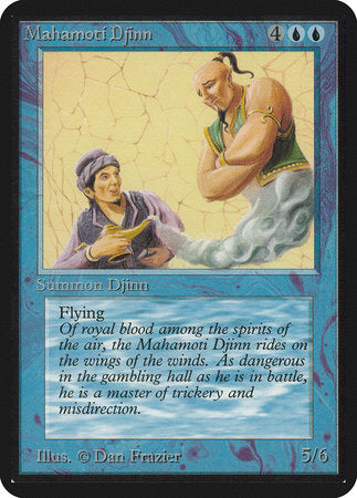 Mahamoti Djinn [Limited Edition Alpha] | Eastridge Sports Cards & Games