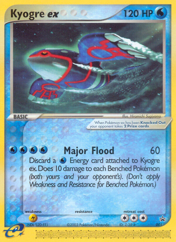 Kyogre ex (001) [Nintendo: Black Star Promos] | Eastridge Sports Cards & Games