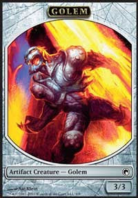 Golem Token [Scars of Mirrodin Tokens] | Eastridge Sports Cards & Games