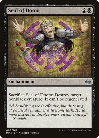 Seal of Doom [Modern Masters 2017] | Eastridge Sports Cards & Games