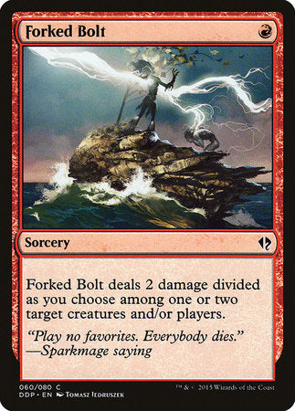 Forked Bolt [Duel Decks: Zendikar vs. Eldrazi] | Eastridge Sports Cards & Games