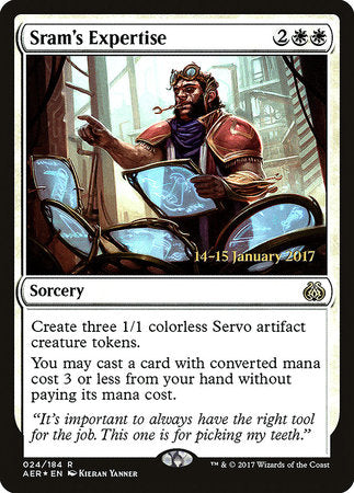 Sram's Expertise [Aether Revolt Promos] | Eastridge Sports Cards & Games