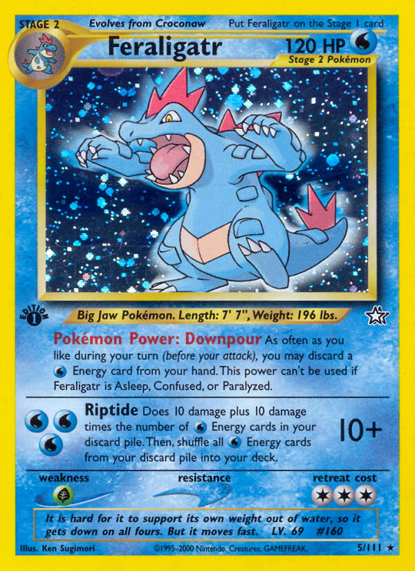 Feraligatr (5/111) [Neo Genesis 1st Edition] | Eastridge Sports Cards & Games
