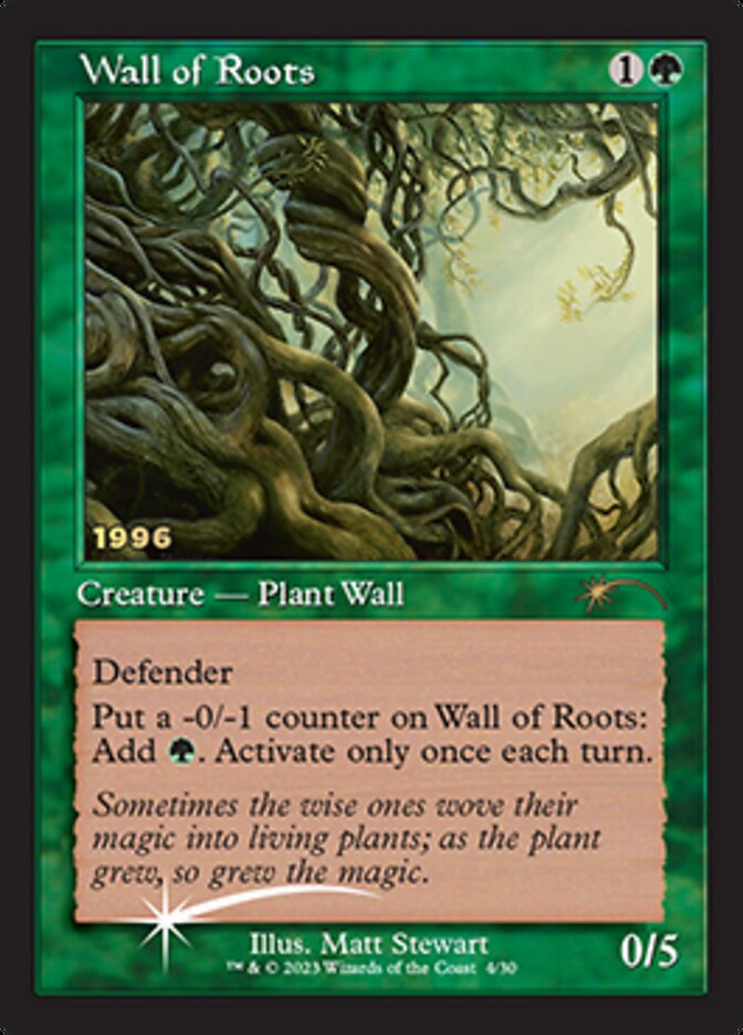 Wall of Roots [30th Anniversary Promos] | Eastridge Sports Cards & Games