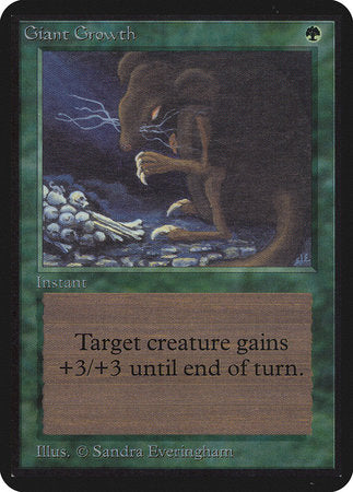 Giant Growth [Limited Edition Alpha] | Eastridge Sports Cards & Games