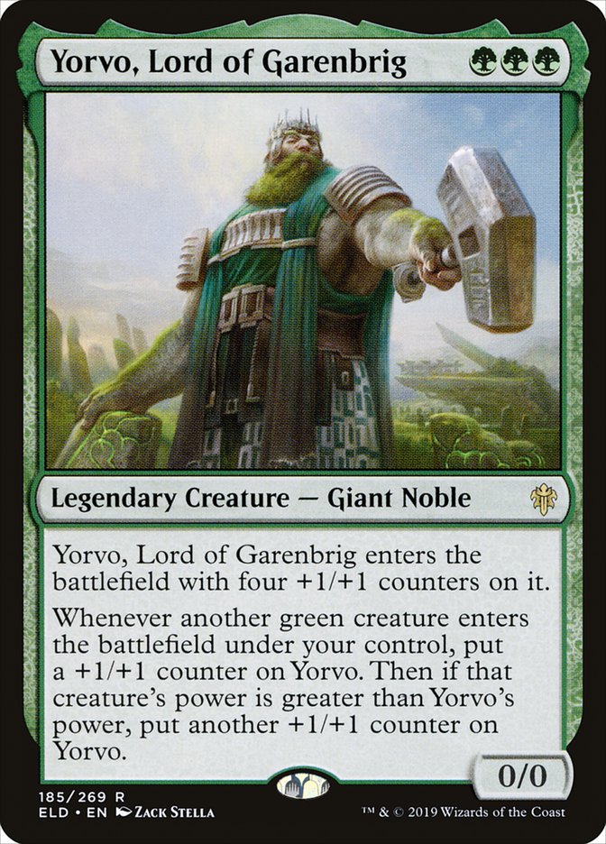 Yorvo, Lord of Garenbrig [Throne of Eldraine] | Eastridge Sports Cards & Games