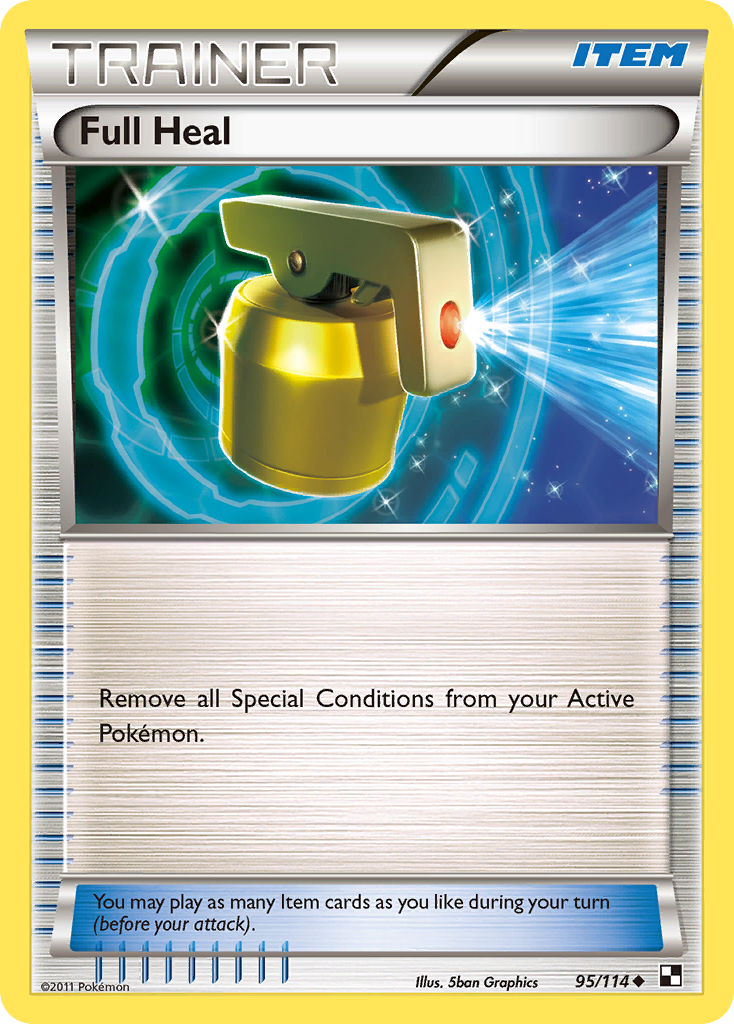 Full Heal (95/114) [Black & White: Base Set] | Eastridge Sports Cards & Games