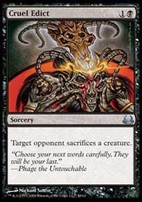 Cruel Edict [Duel Decks: Divine vs. Demonic] | Eastridge Sports Cards & Games