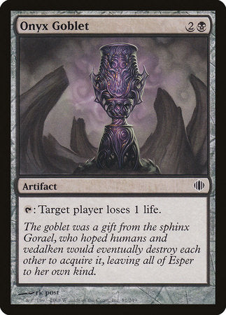 Onyx Goblet [Shards of Alara] | Eastridge Sports Cards & Games