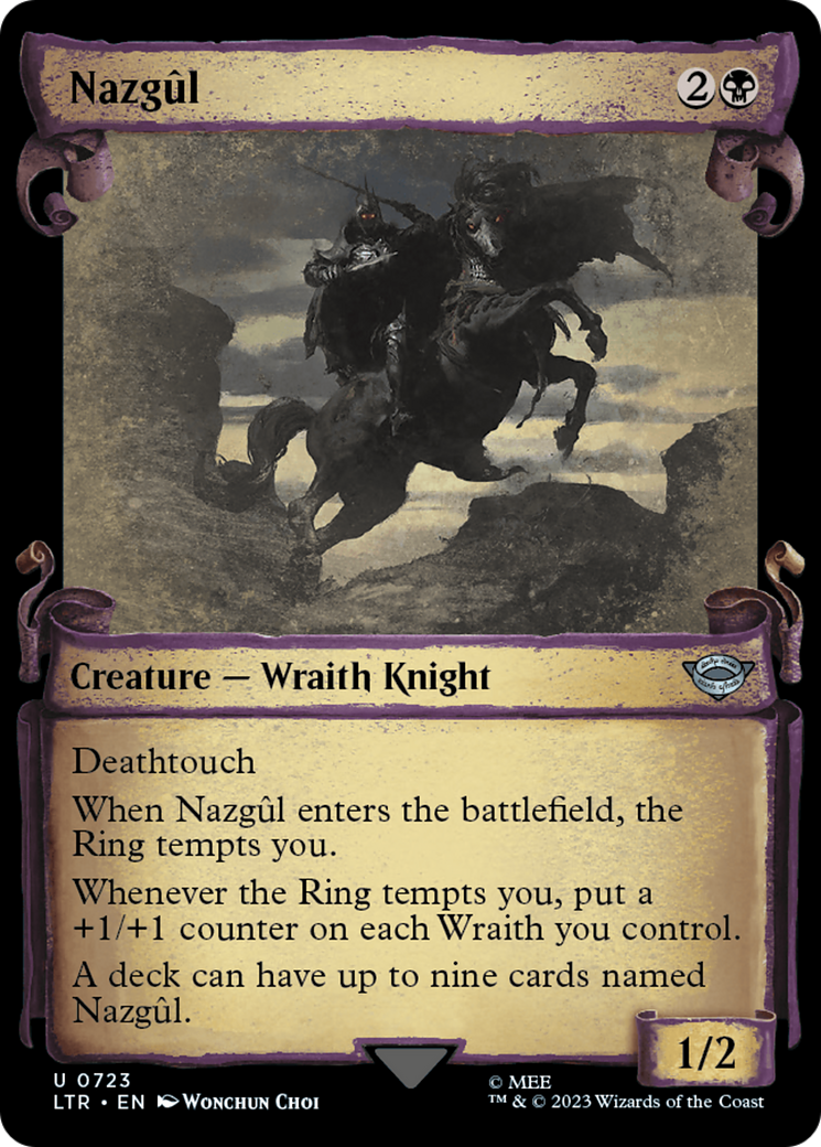 Nazgul (0723) [The Lord of the Rings: Tales of Middle-Earth Showcase Scrolls] | Eastridge Sports Cards & Games