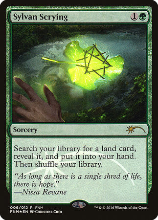 Sylvan Scrying [Friday Night Magic 2016] | Eastridge Sports Cards & Games