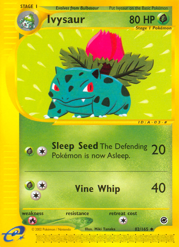 Ivysaur (82/165) [Expedition: Base Set] | Eastridge Sports Cards & Games