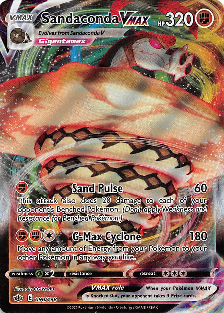 Sandaconda VMAX (090/198) [Sword & Shield: Chilling Reign] | Eastridge Sports Cards & Games