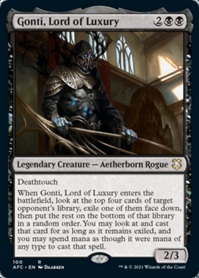 Gonti, Lord of Luxury [Dungeons & Dragons: Adventures in the Forgotten Realms Commander] | Eastridge Sports Cards & Games