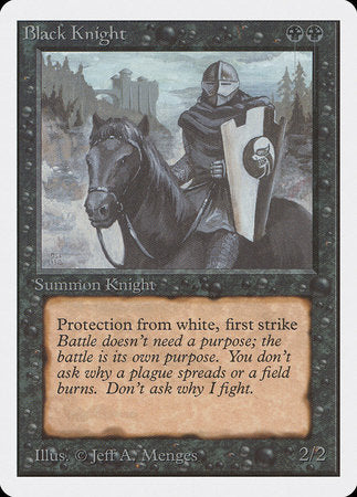 Black Knight [Unlimited Edition] | Eastridge Sports Cards & Games