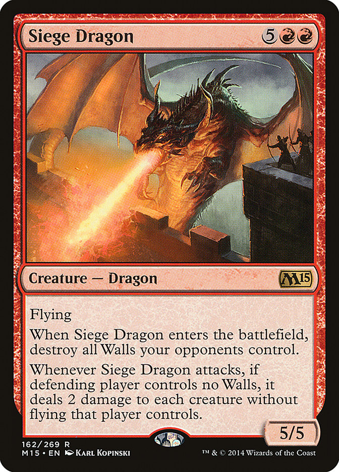 Siege Dragon [Magic 2015] | Eastridge Sports Cards & Games