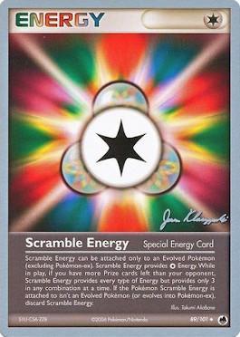 Scramble Energy (89/101) (Psychic Lock - Jason Klaczynski) [World Championships 2008] | Eastridge Sports Cards & Games