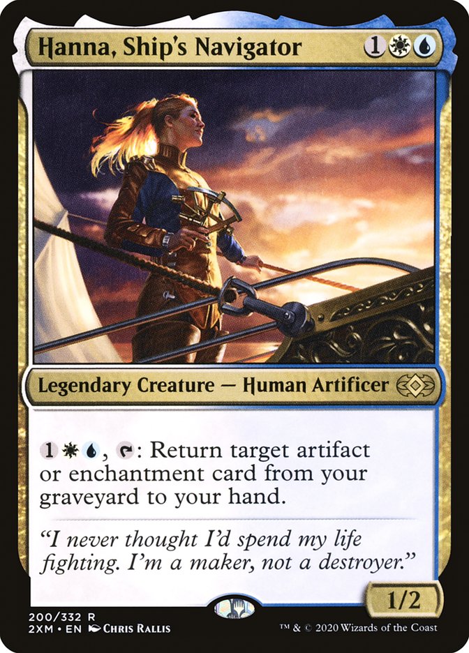 Hanna, Ship's Navigator [Double Masters] | Eastridge Sports Cards & Games