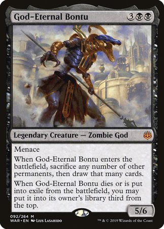 God-Eternal Bontu [War of the Spark] | Eastridge Sports Cards & Games